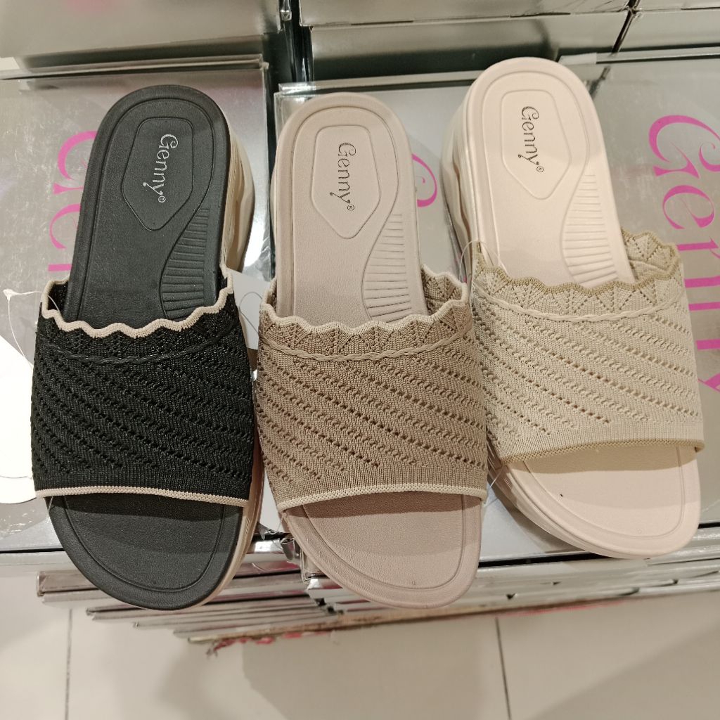 sandal wanita slop dari brand genny by matahari