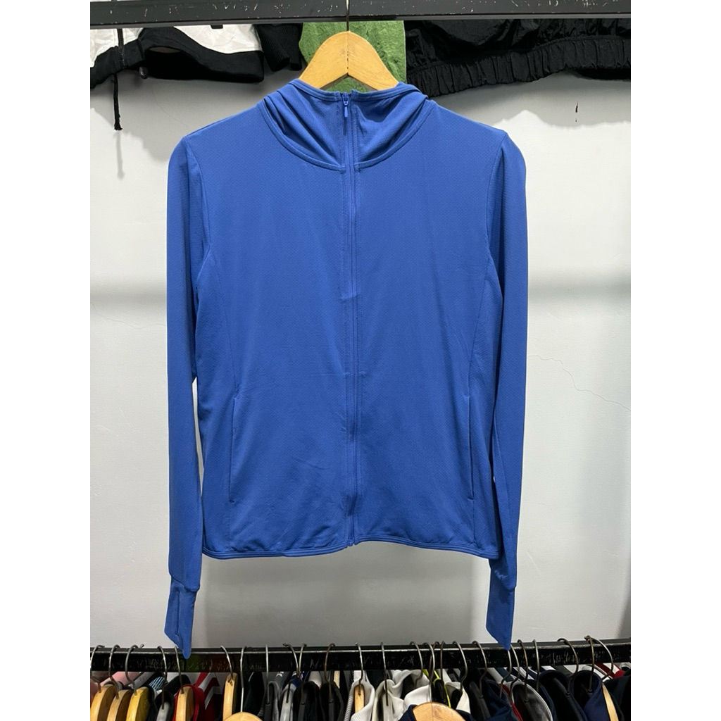 Uniqlo AIRIsm Jacket Mesh Hoodie Proteksi Anti UV