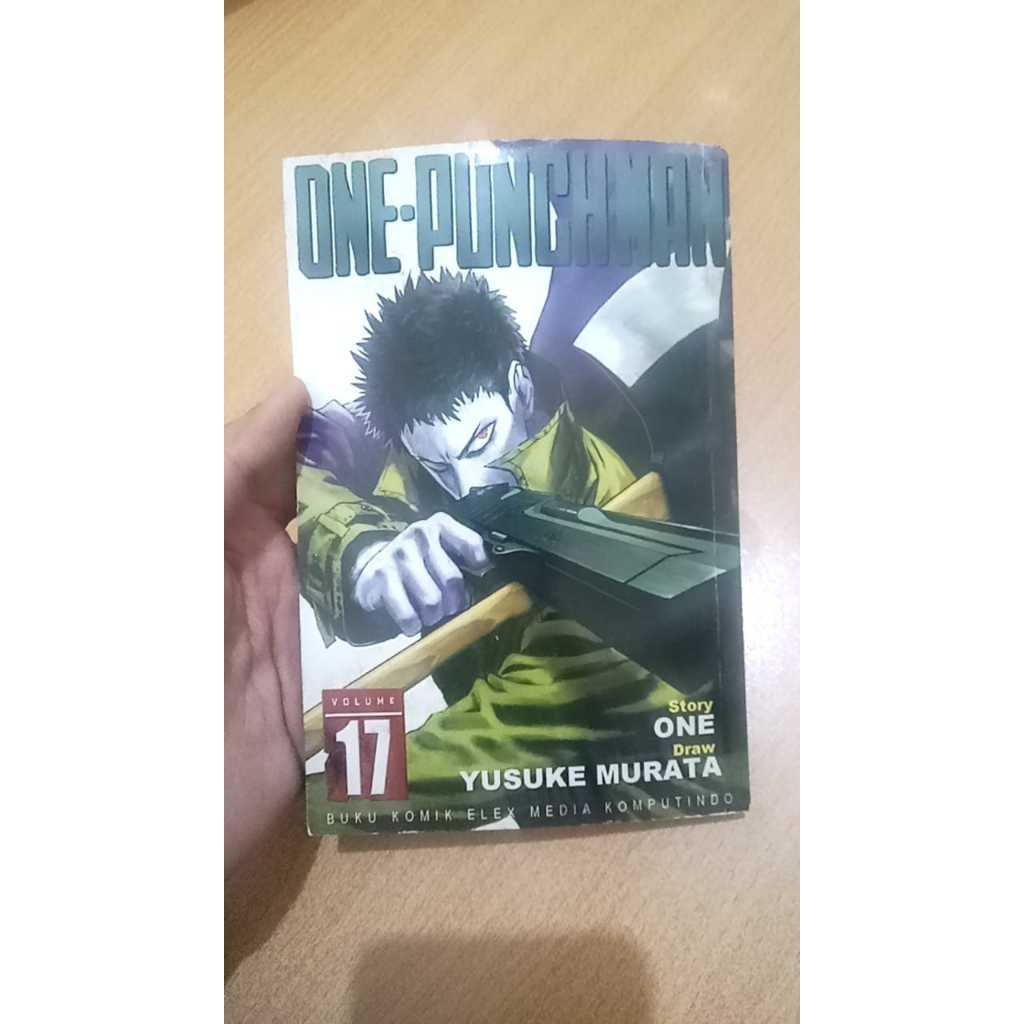 Komik One Punch Man 17 by Yusuke Murata - Manga Jepang Action