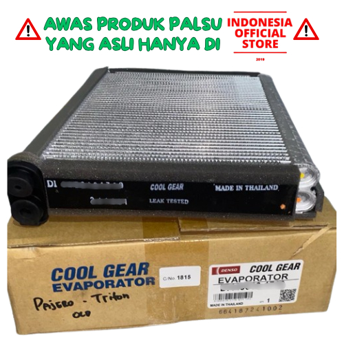 EVAPORATOR PAJERO LAMA 2009 STRADA TRITON 2010 2011 2012 2013 2014 2015 ORIGINAL ASLI DENSO AC MOBIL