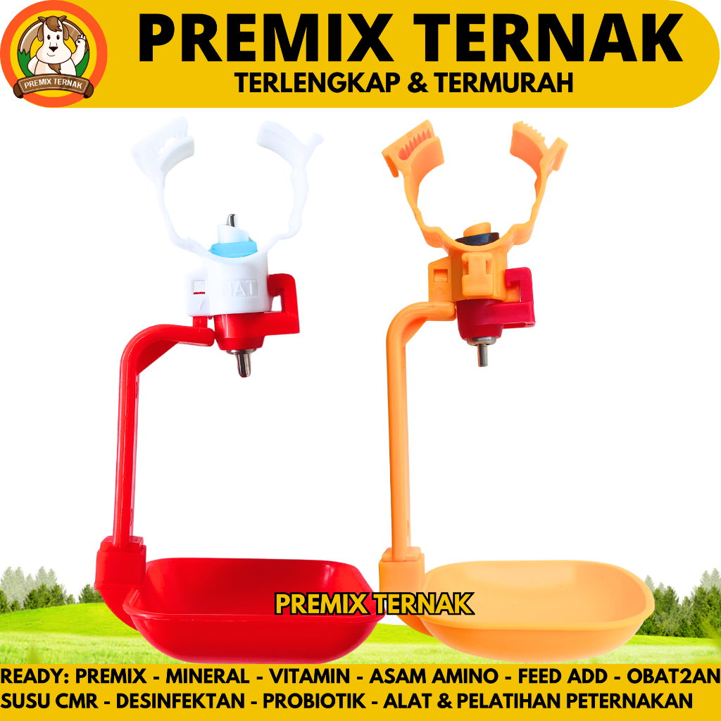 NIPPLE AYAM A9 MANGKOK - Nipel Ayam A9 Mangkok Bongkar Pasang Ayam Layer Broiler Petelur