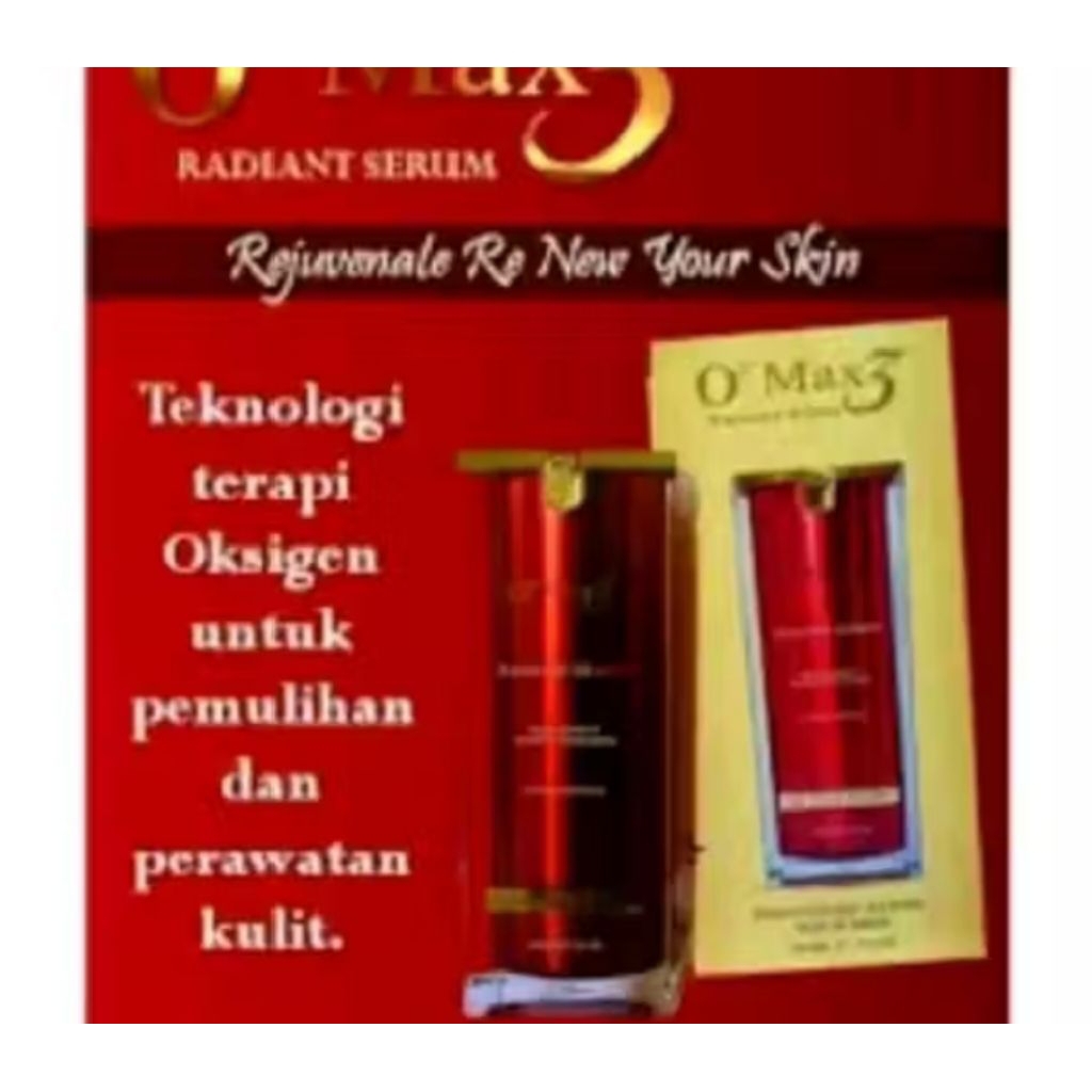 SERUM OKSIGEN O2 Max3 Asli O2Max3 BPOM garansi uang kembali Firmax3