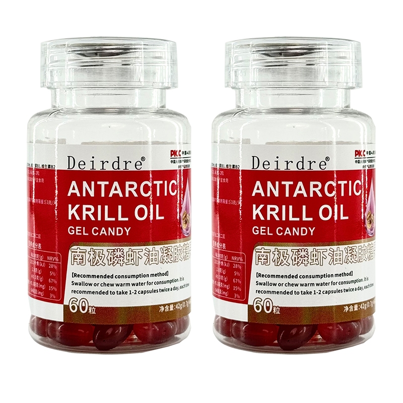 Antarctic Krill Oil Gel Candy Minyak  120