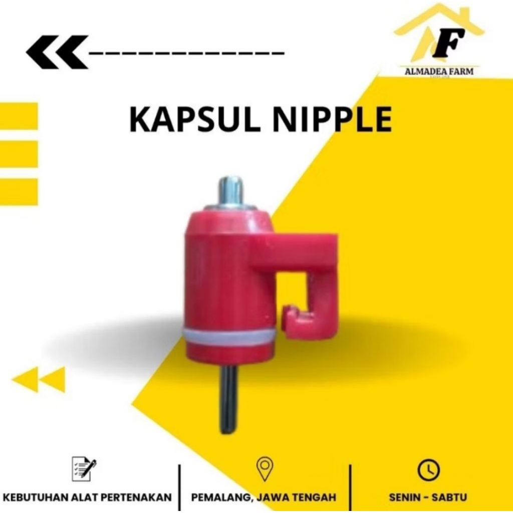 KAPSUL NIPPLE // KAPSUL AYAM BROILER