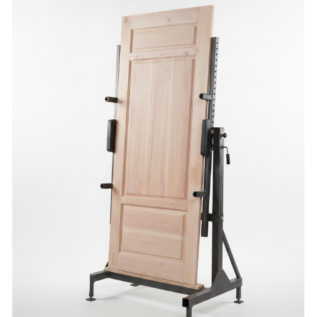 Daun Pintu Kayu Solid Mahoni/Meranti/Kamper Model Standar | 80x190