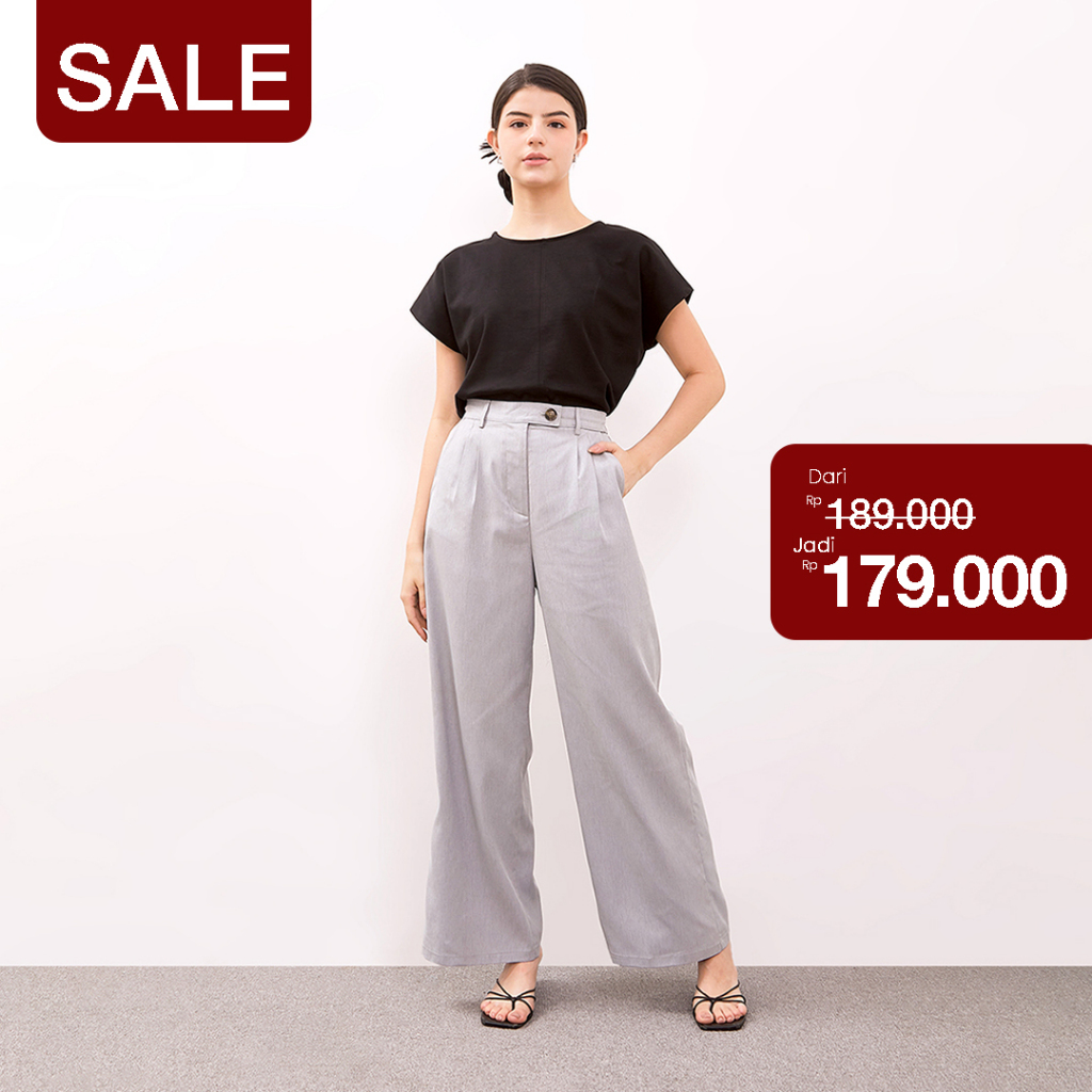 JSM - Jenifer Wide Leg Trousers | Celana Wanita | Celana Panjang Wanita