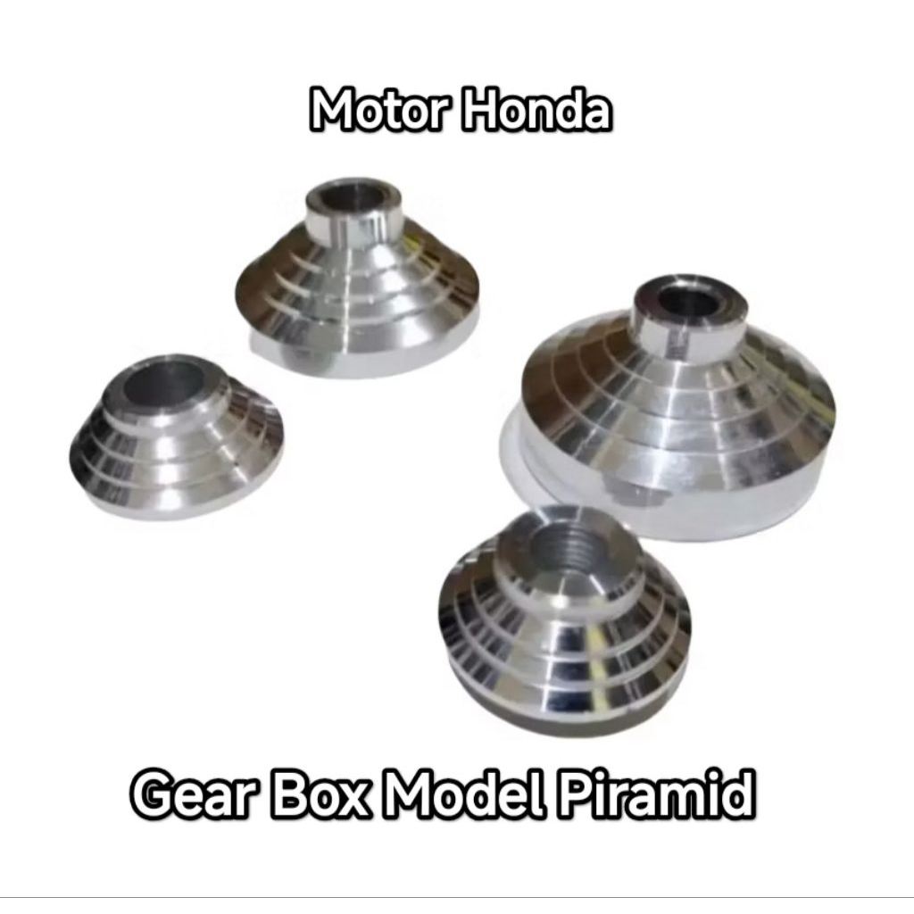 Promo Gear Box Honda Model Piramid/Ulir Bosh Tromol Depan Cover Gear Box Motor Matic Bebek