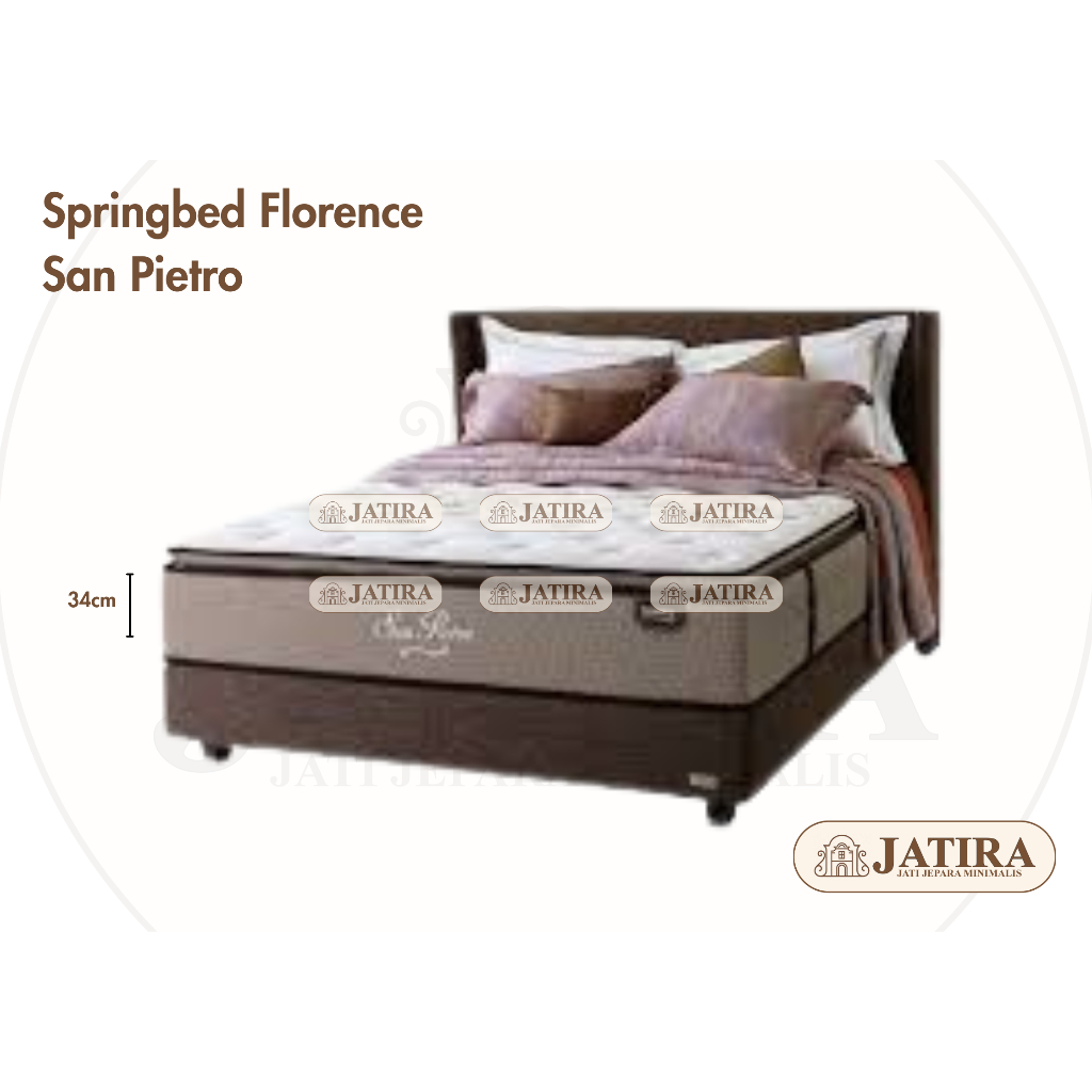 Springbed Florence San Pietro | Matras Kasur Springbed Florence Murah Palembang