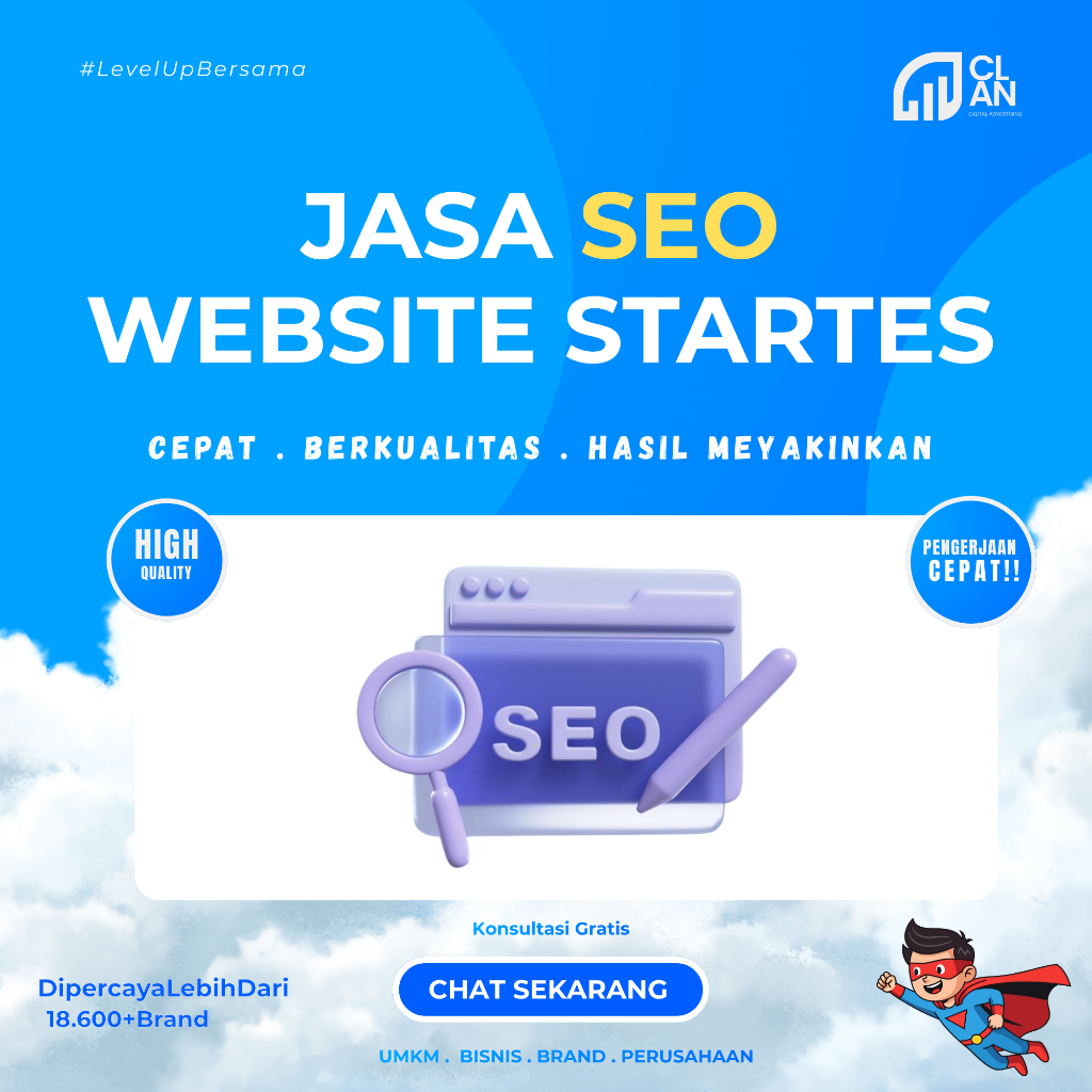 SEO Booster 6 Bulan – Audit & Optimasi 10 Keyword (Garansi Laporan Bulanan)