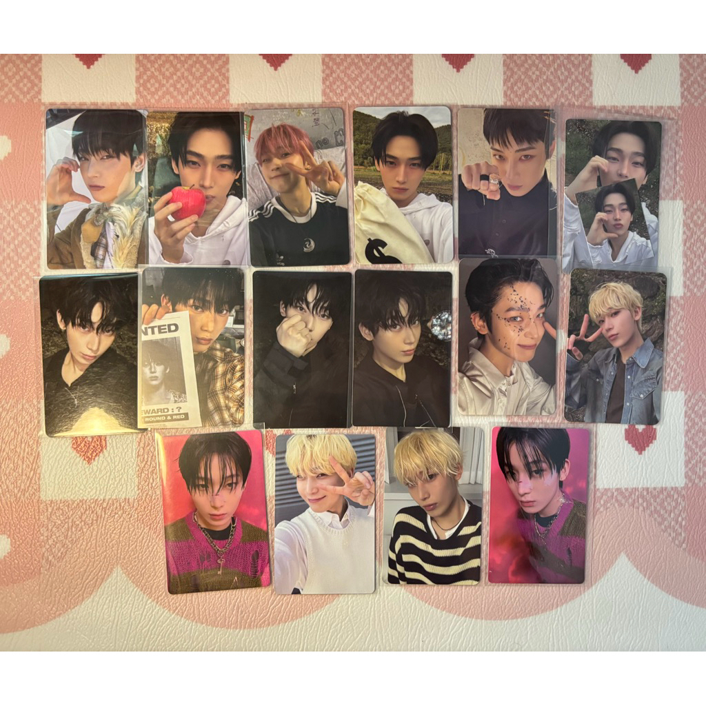 [FREE PC OFFICIAL] PHOTOCARD OFFICIAL ENHYPEN SUNOO PINK DIMENSION DILEMMA UMS POB WEVERSE ROMANCE U