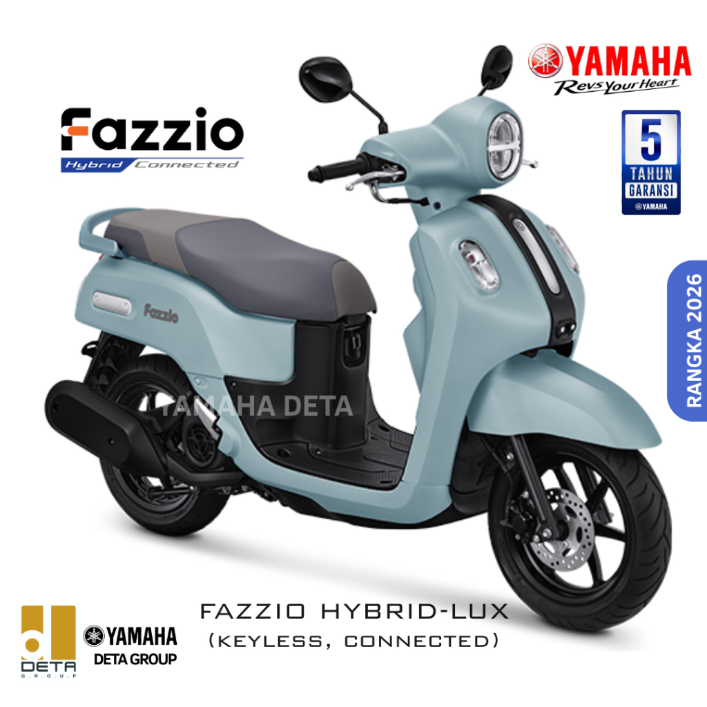 Sepeda Motor Yamaha Fazzio Hybrid-Lux - SPAYLATER