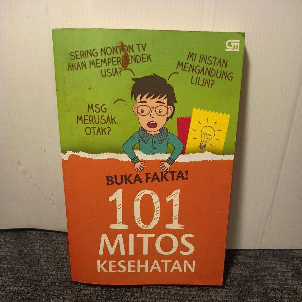 buka fakta 101 mitos kesehatan - Nutrifood research center(preloved buku ori)