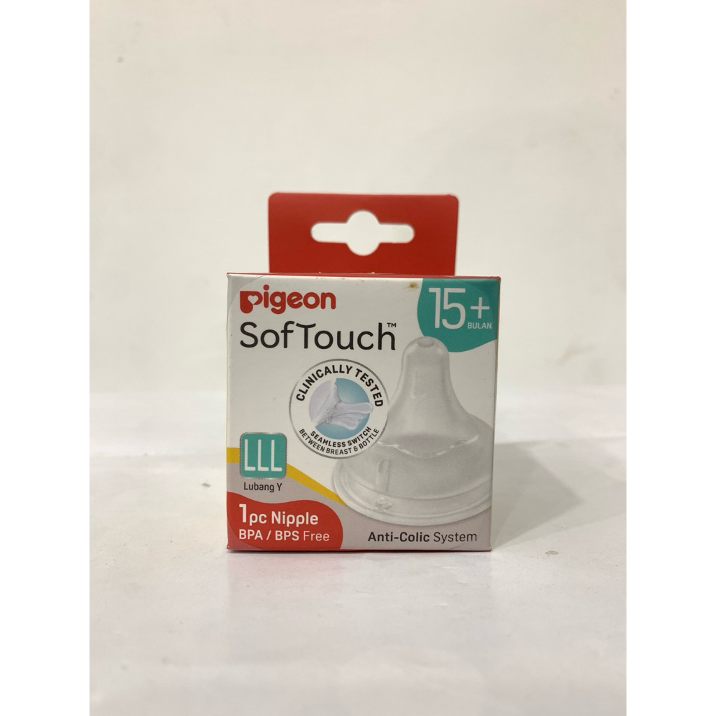 Pigeon SofTouch Plus Nipple (Dot) ukuran LLL