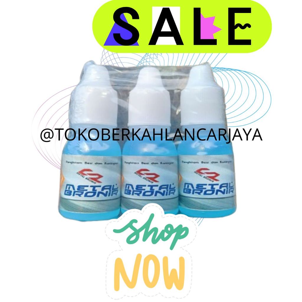 (OLES) 10 ML SR METAL BRONIR PENGHITAM LOGAM POLES BRONIR PENGHITAM BESI KUNINGAN