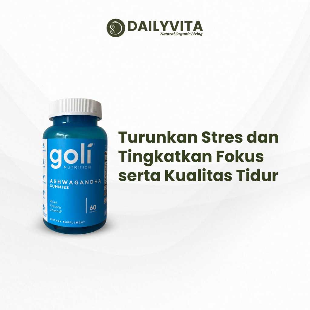 Goli Nutrition, Ashwagandha Gummies, 60 Gummies