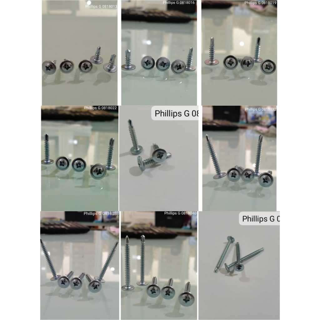 SKRUP ACP TRUSS MODIFIED PHILLIPS G PANJANG 1,3 - 5 cm - MERK GLOBAL