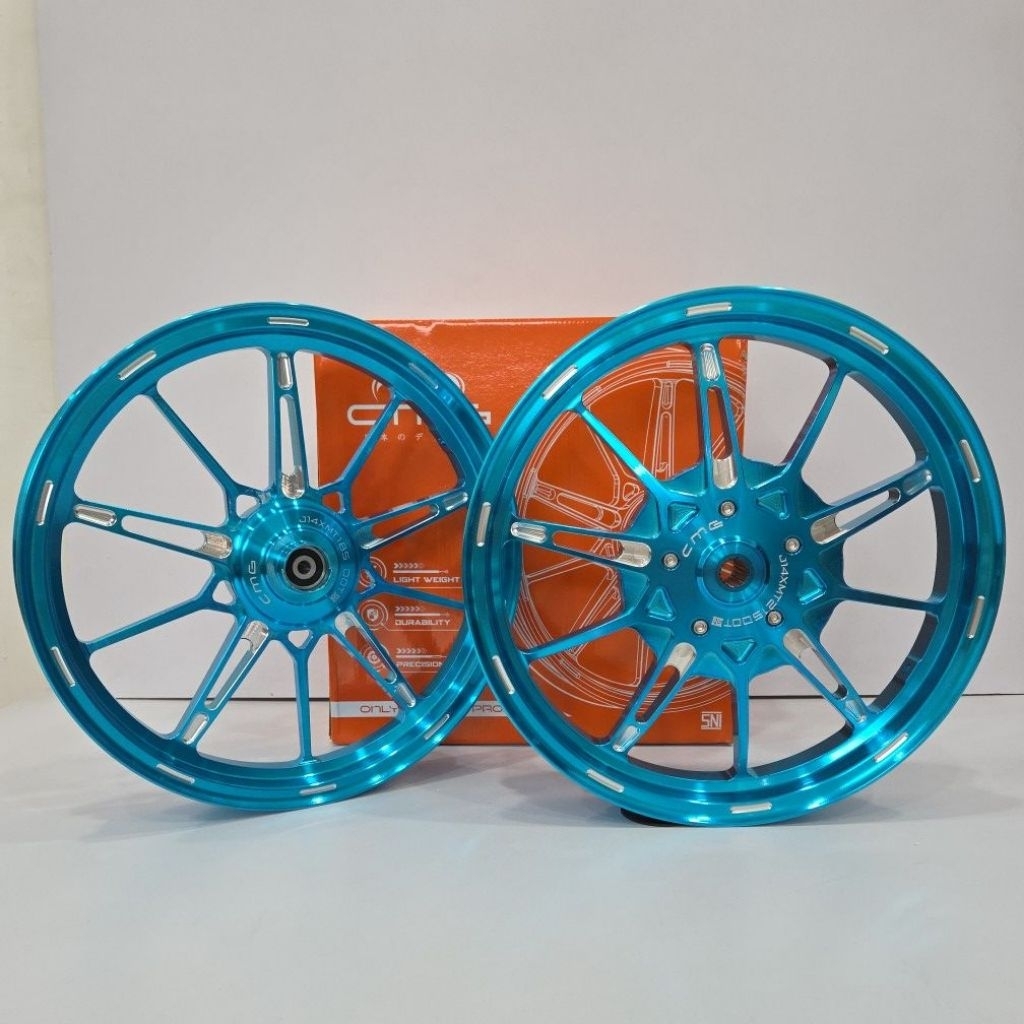 VELG CMG MG10 MODEL PALANG 10 PREMIUM CNC VARIO 110 125 150 160 STYLO BEAT SCOOPY GENIO SPACY XEON M