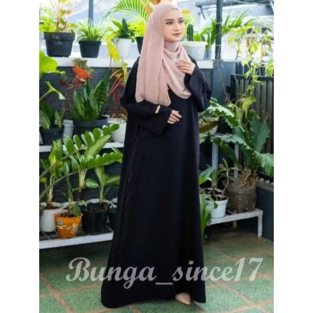 promo abaya turkey polos jumbo kekinian wanita dewasa// gamis turkey arab polos
