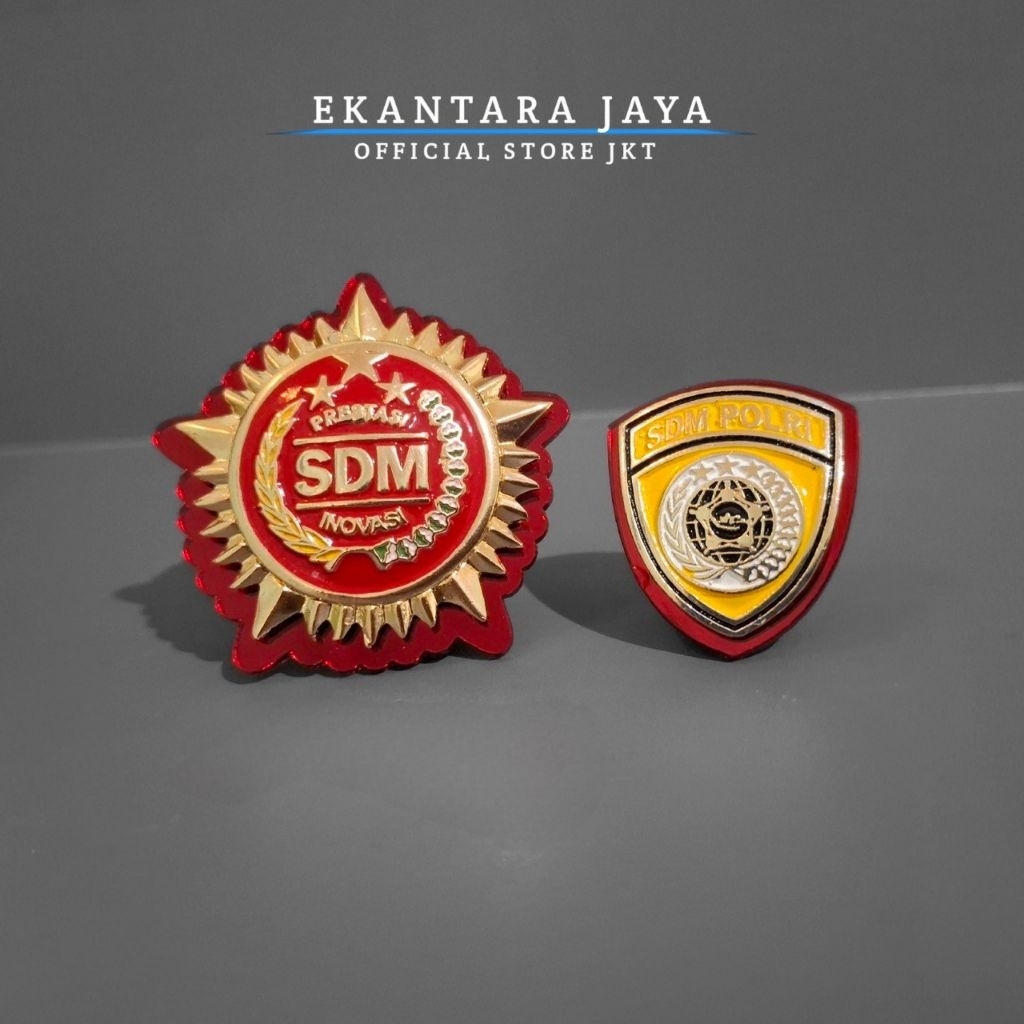 RODA SDM POLRI / Pin SDM POLRI Premium