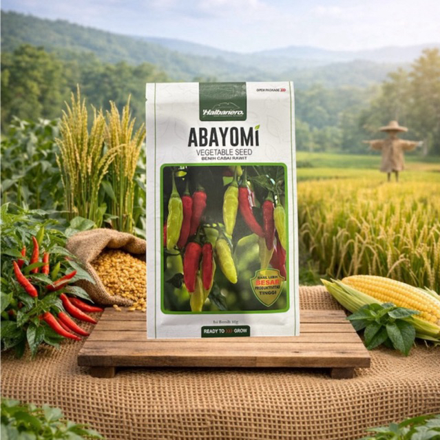 Benih Cabai Rawit Abayomi 10gr CABAI UNGGULAN TERBAIK tersedia juga ( kaliber viral absolut langgeng