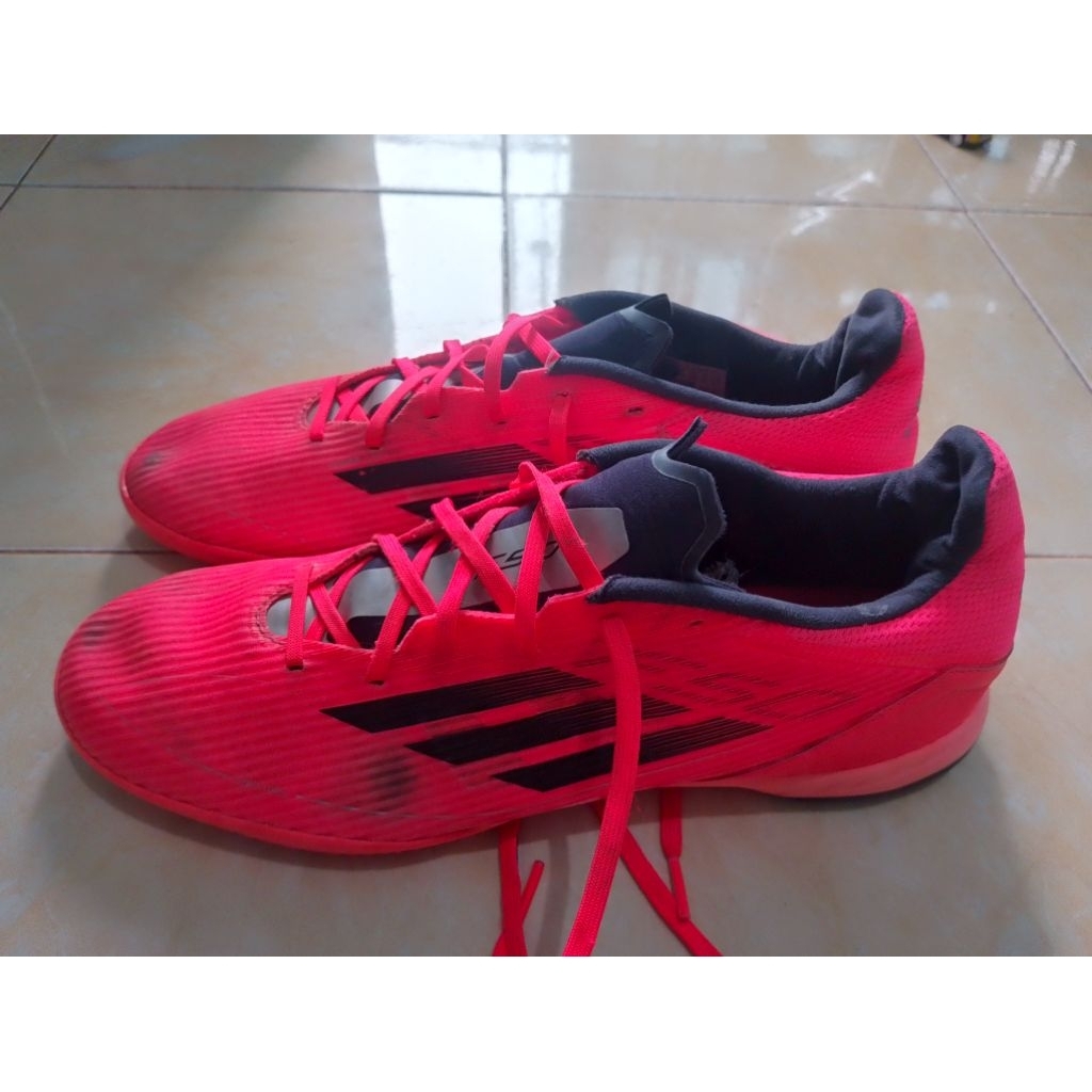 Sepatu Minisoccer Adidas Adizero F50 League TF Size 46 Insole 285 Second Ori
