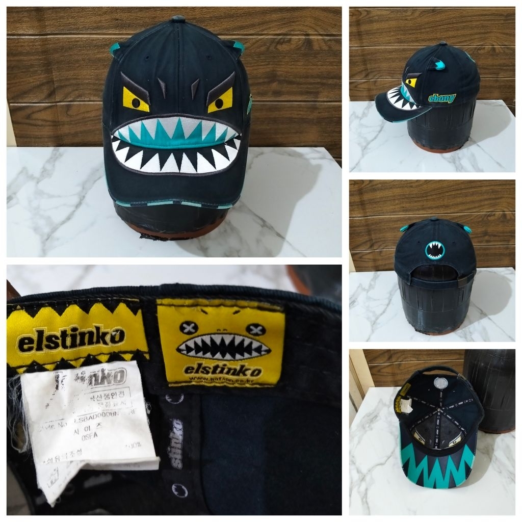 TOPI SECOND CAP ELSTINKO EBONY