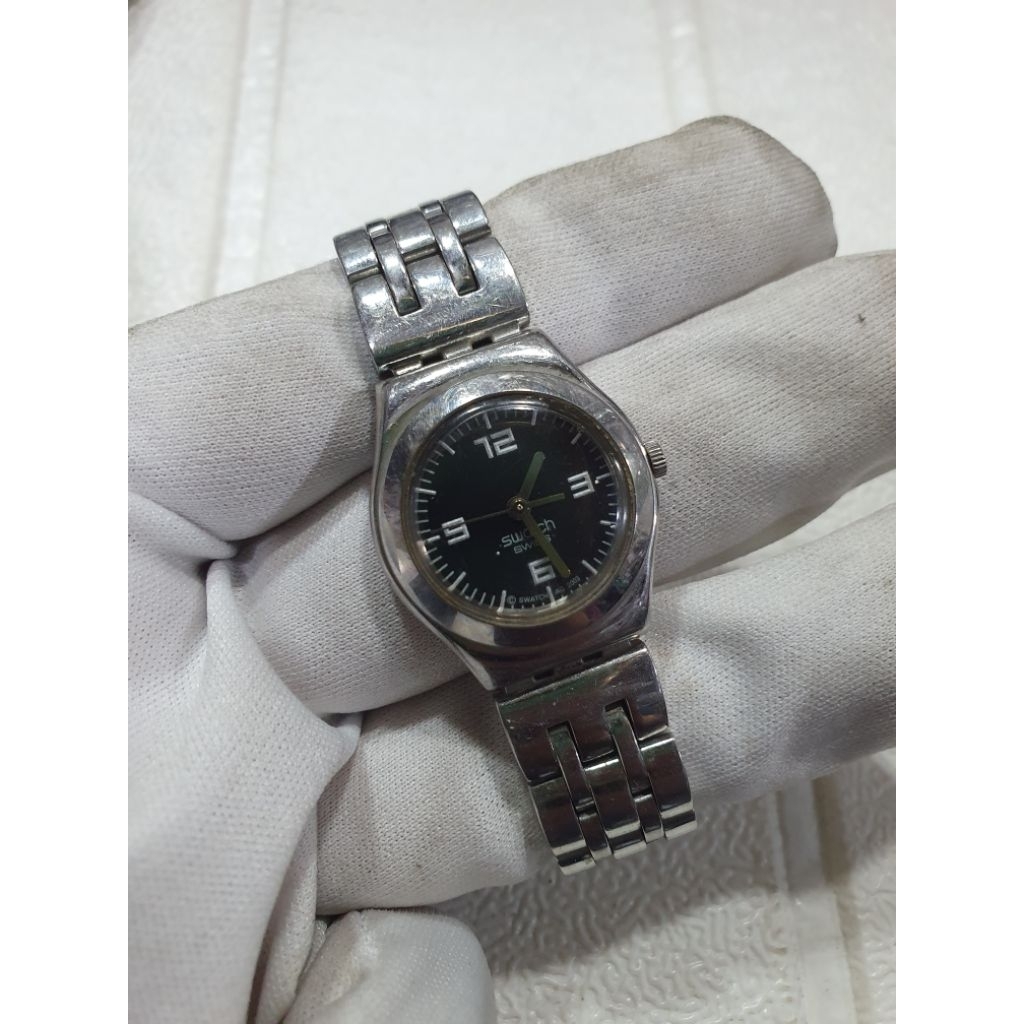 Jam Swatch Irony V8 Original Wanita Preloved