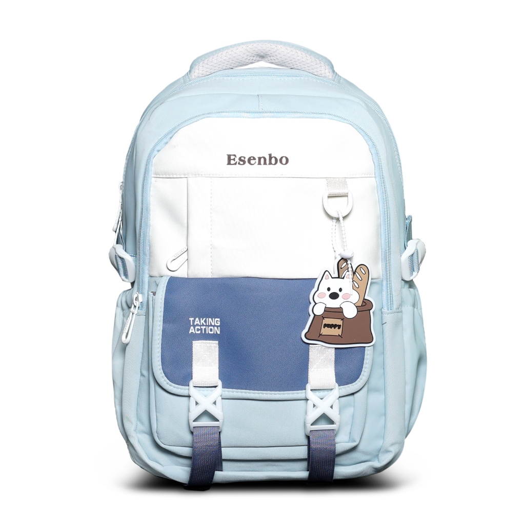 ESENBO Tas Ransel Sekolah SD SMP SMA Untuk Cewek Backpack Korea