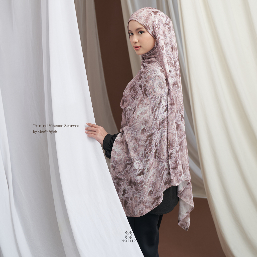 Moelir - Pashmina Viscose Printed | Modal Viscose Printed Scarf (Pashmina Motif)