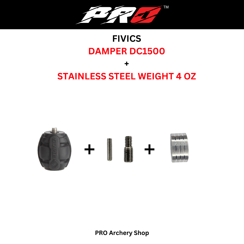 FIVICS DAMPER DC1500 | DAMPER WEIGHT STABILIZER STABILISER BUSUR PANAHAN | ALAT PANAHAN