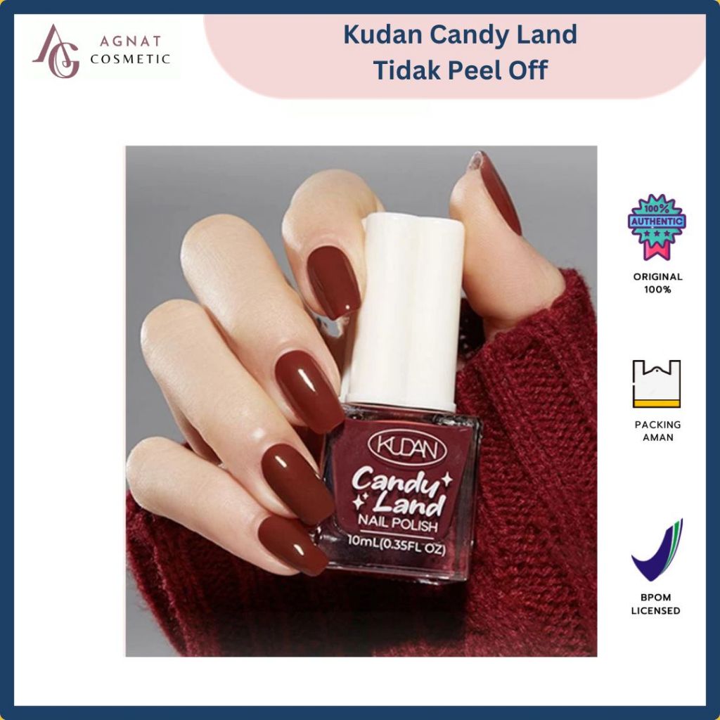 KUDAN Kutek Peel Off Kutek Halal Kudan Cat kuku
