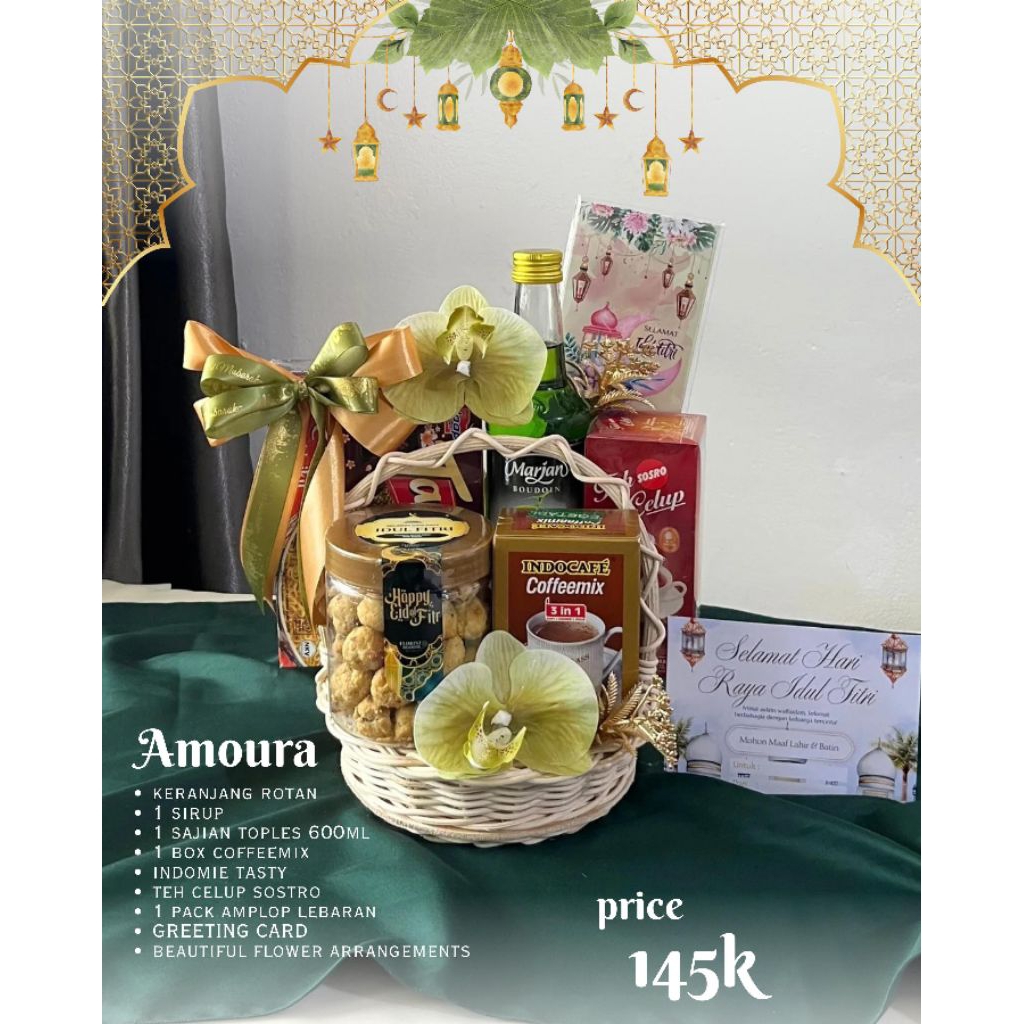 Hampers Lebaran Idul Fitri | Kue Lebaran | HONEY FLOWERS 80 PEKANBARU