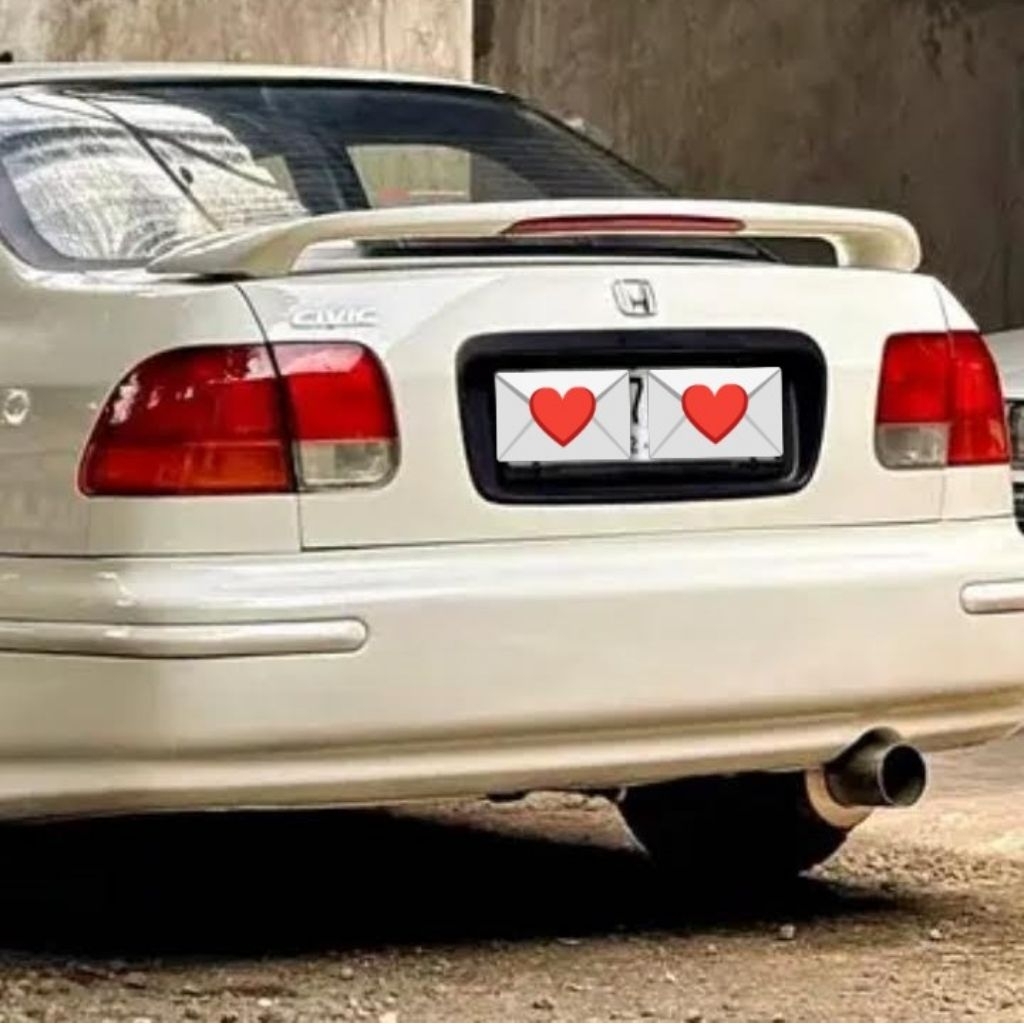 Spoiler Wing Original Honda Civic Ferio Tahun 2000 PART NUMBER PNP Honda Civic Genio Ferio Century E