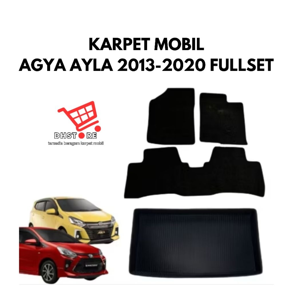 KARPET MOBIL AGYA/AYLA 2013-2020 FULLSET