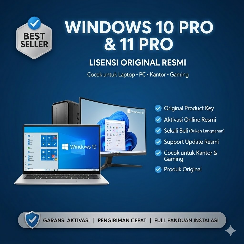 Ms Office 365 / Pro Plus 2025 2024 2021 2019 2016 2013 2010 Original Lifetime TERMURAH BERGARANSI BE