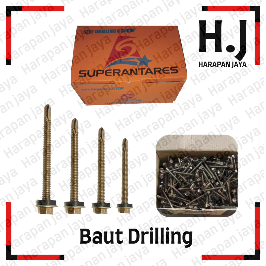 Baut Drilling Galvalum Baja Ringan BOX
