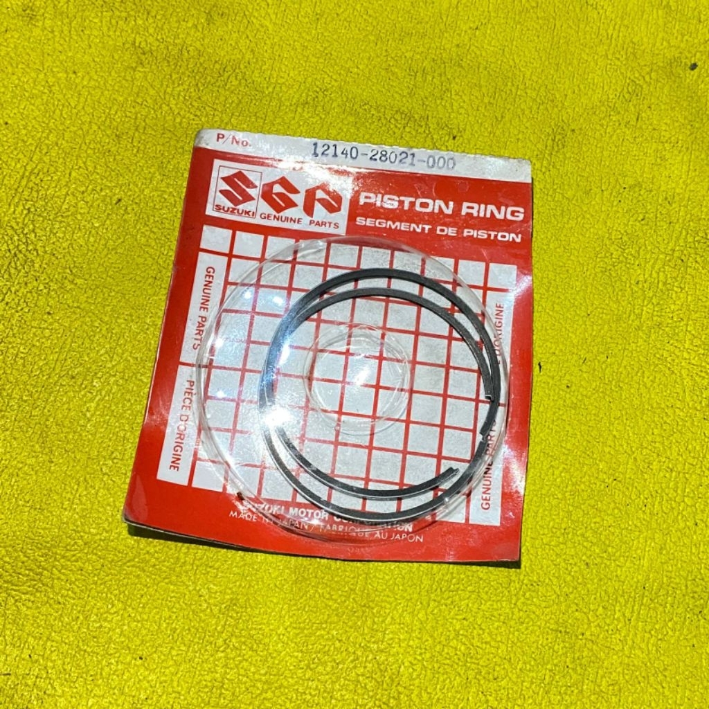 Ring piston ring seher suzuki TS125 GP125 TRS katana OS STD Original NOS