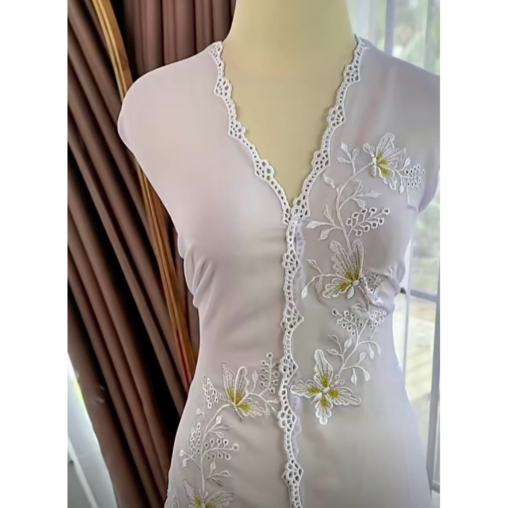 KAIN KEBAYA BORDIR  MANUAL//MMFASHIONBALI