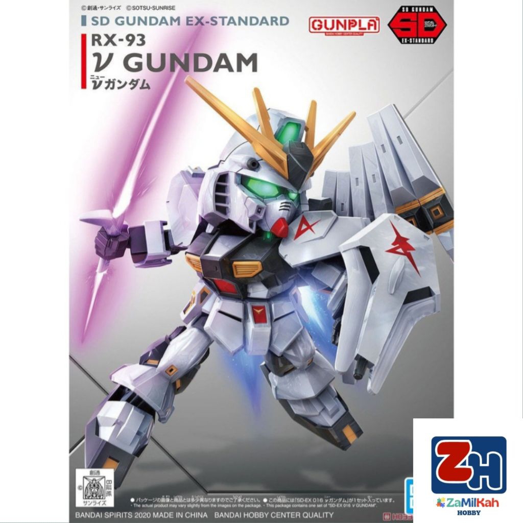 Gundam SD Ex Standard Gundam RX-93 Nu Gundam Bandai