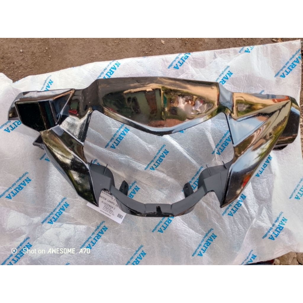 BATOK/KPLA DEPAN VEGA ZR.WRN HTAM MENGKILAP MIRIP ORISINIL.(ready