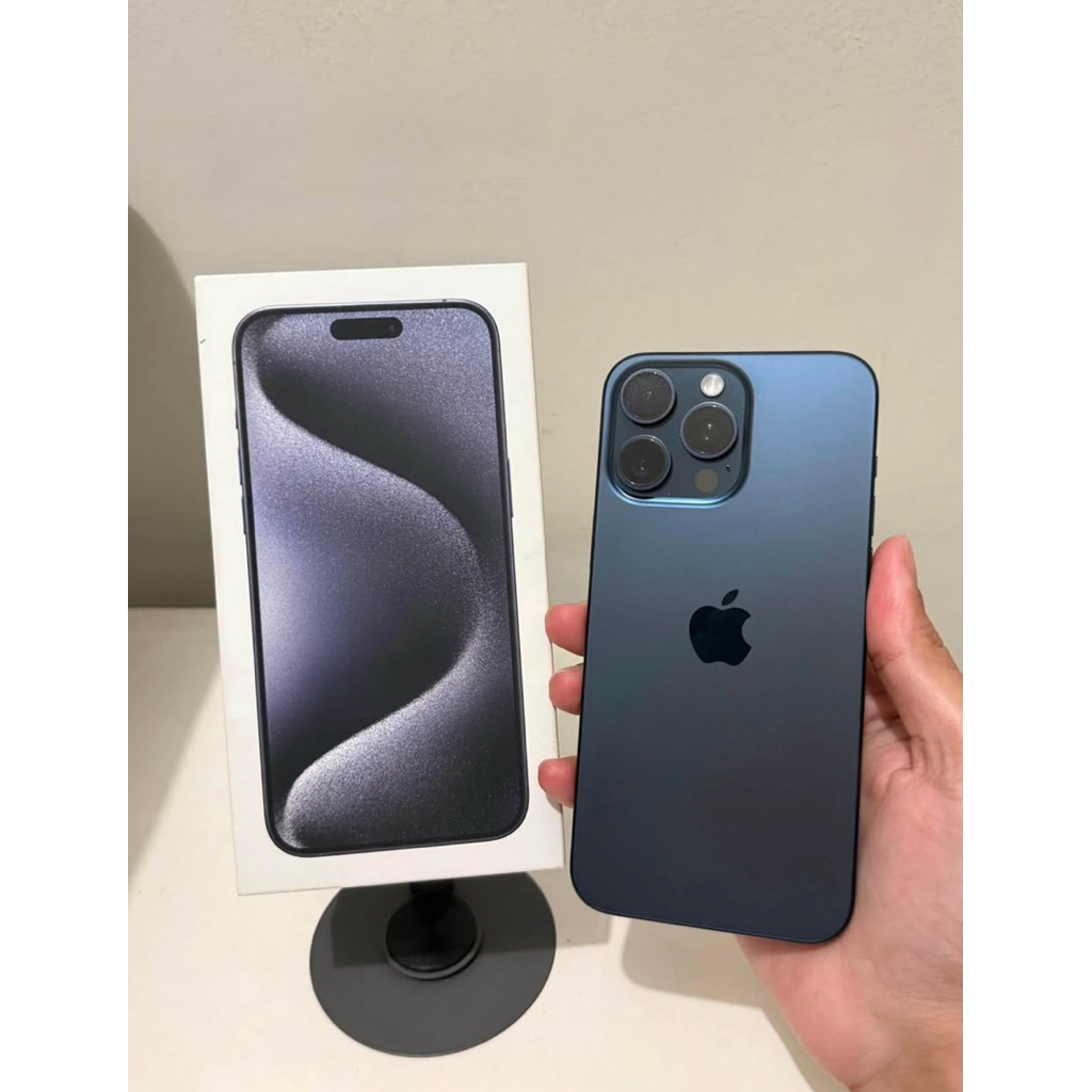 IPhone 15 Pro max 256GB bekas seperti baru. Garansi Resmi IBox