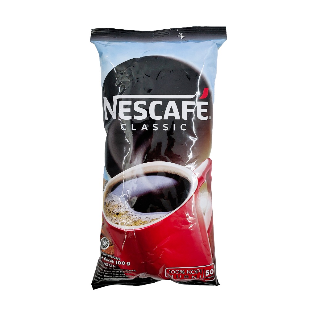 KOPI HITAM BUBUK NESCAFE CLASSIC BLACK COFFEE REFILL 45 GR / 90 GR / 120 GR