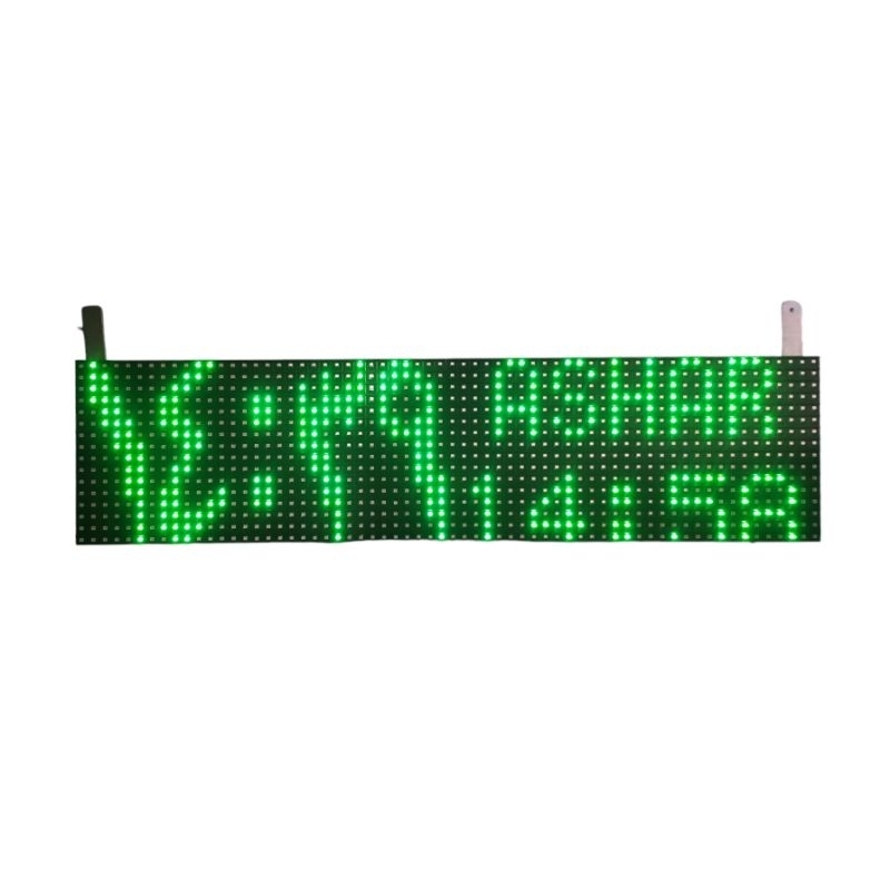 JAM MASJID JADWAL SHOLAT DIGITAL LED RUNNING TEXT / JWS JAM WAKTU SHOLAT (32X16CM)