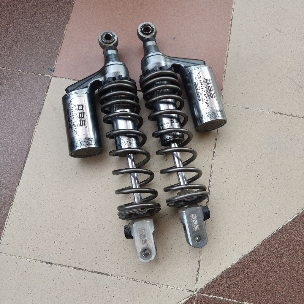 Shock DBS 711 Premium G Sport Tabung Special Edition Titanium NMAX PCX 345 MM 345MM ShockBreaker Bel