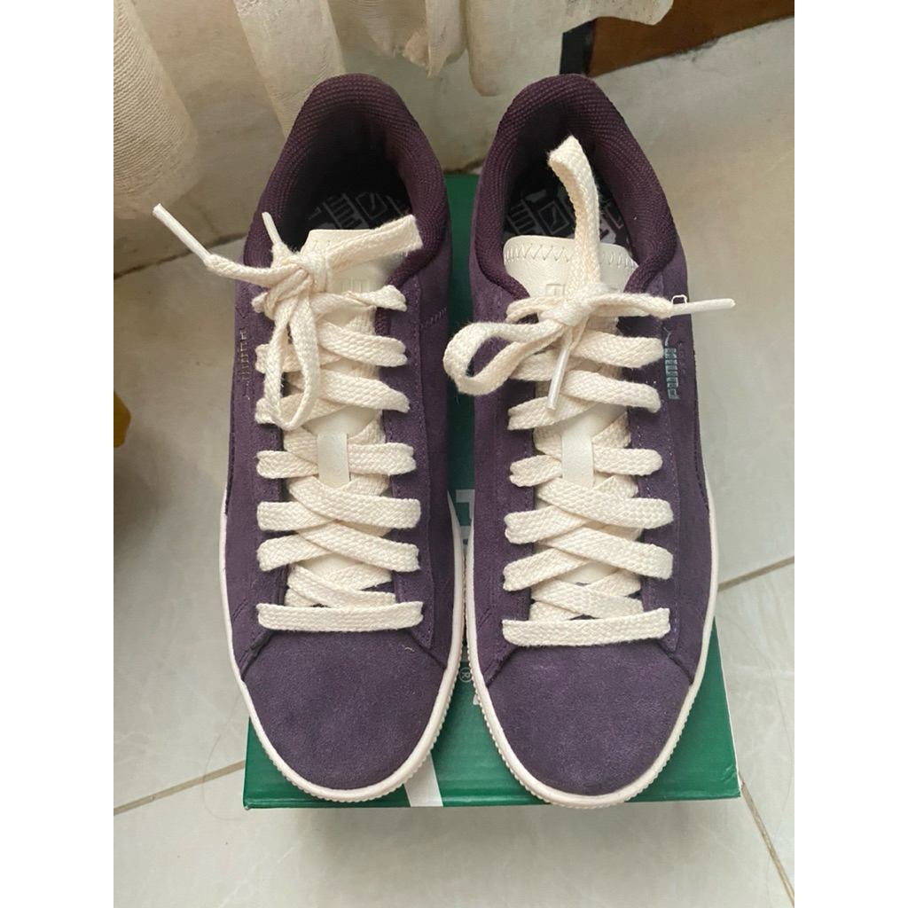 Puma Suede original Purple color size 39 (dijual karna salah ukuran)