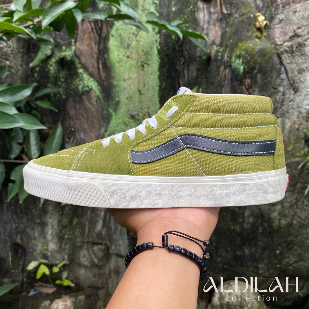 Vans Sk8 - Mid Retro Sport Calla Green Size 40 (25.5cm)