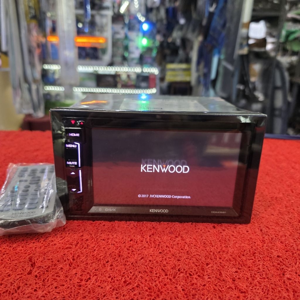 Head Unit KENWOOD DDX418BT Bluetooth USB CD Aux Radio FM AM