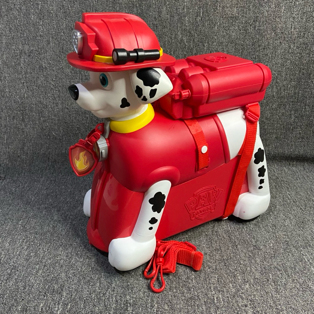 ride on suitcase marshall paw patroll spinmaster original
