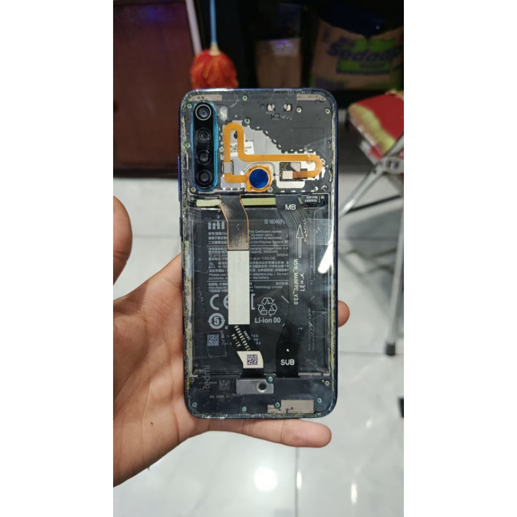 redmi note 8 ram 6/128 hp only
