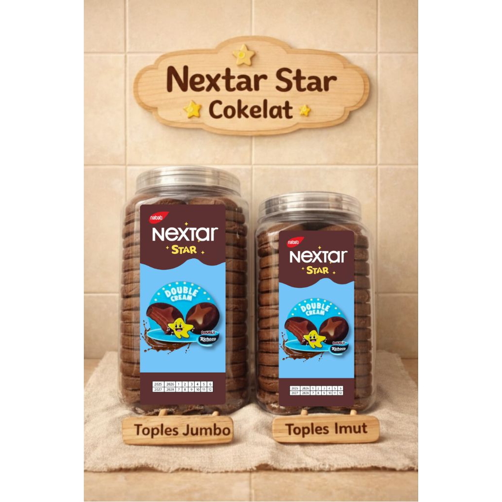 NEXTAR STAR COKLAT | NEXTAR STAR STROBERI